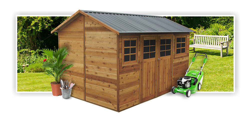  the 12 8 cedar shed is commonly used as a workshop storage shed if